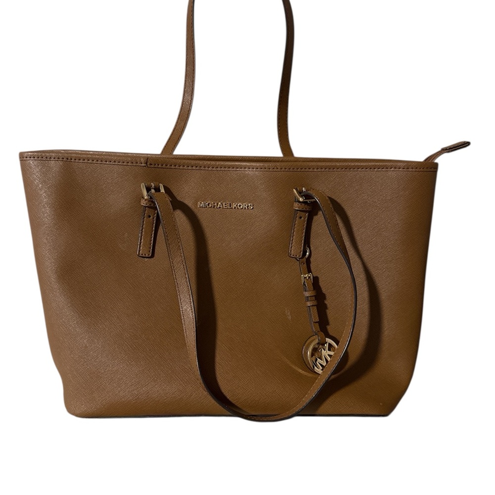 Michael Kors Tan Leather Tote